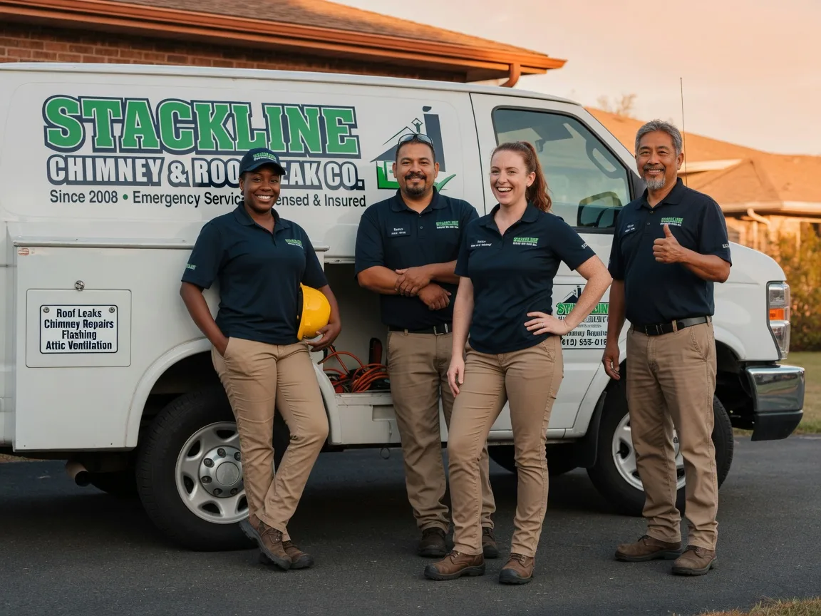 Chimney flashing repair company in College Station, AR